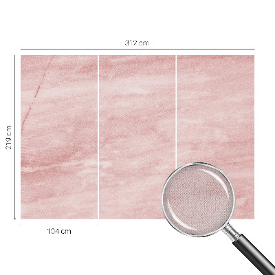 Peel and stick wall mural for kids' room Marble pattern