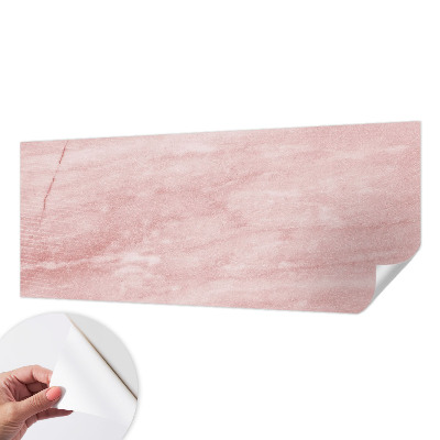 Peel and stick wall mural for kids' room with a marble pattern