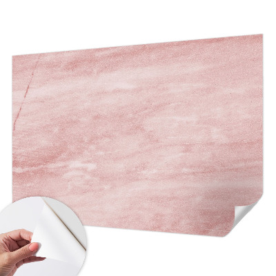 Peel and stick wall mural for kids' room Marble pattern