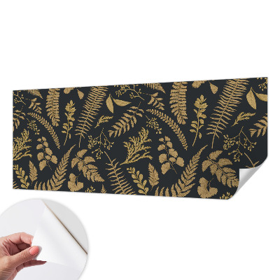 Nursery wall mural Botanical leaves