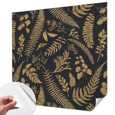 Nursery wall mural Botanical leaves