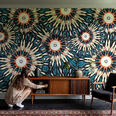 Self-adhesive wall mural Flower energy