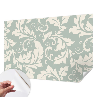 Peel and stick wallpaper mural Decorative leaves