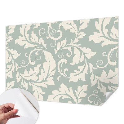 Peel and stick wallpaper mural Decorative leaves