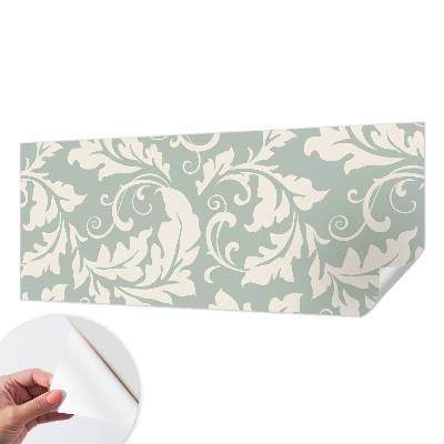 Peel and stick wallpaper mural Decorative leaves