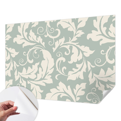 Peel and stick wallpaper mural Decorative leaves