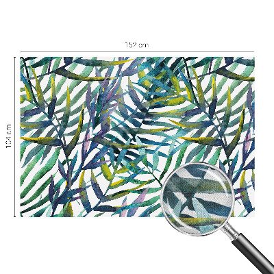Removable wall mural Exotic vegetation