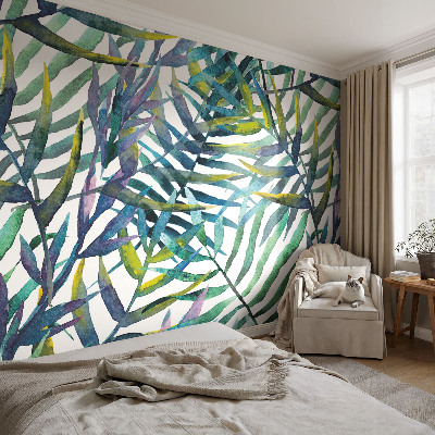 Removable wall mural Exotic vegetation
