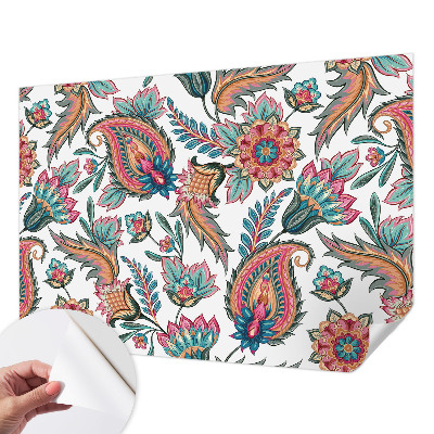 Nursery wall mural Oriental pattern