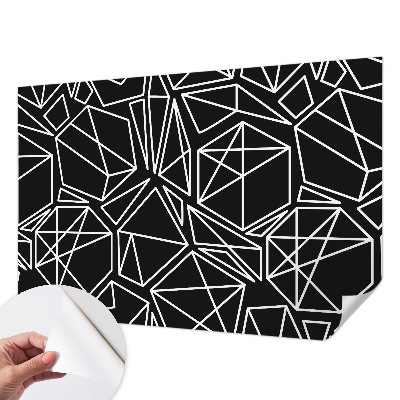 3D photo wallpaper mural with a modern abstract design