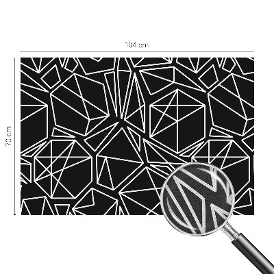3D photo wallpaper mural with a modern abstract design