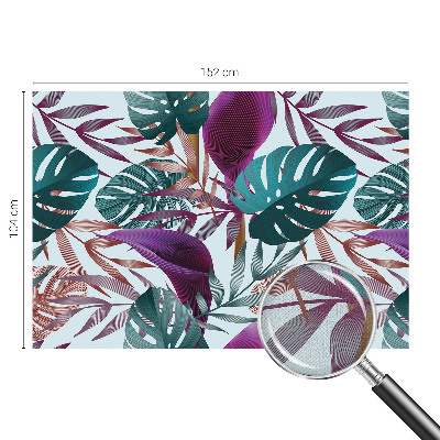 Peel and stick wallpaper mural Tropical composition