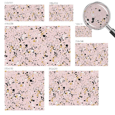 Self-adhesive wall mural Artistic spots