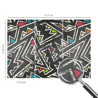Stick-on wall mural Energetic Geometry