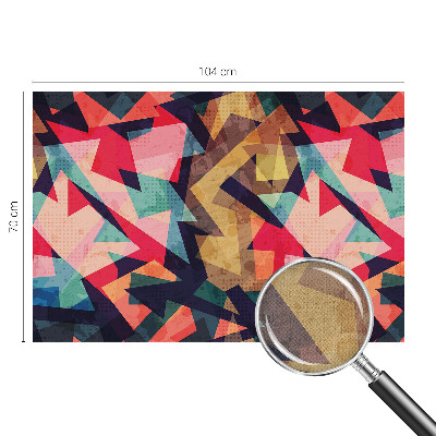 Removable wall mural wallpaper Colorful pattern