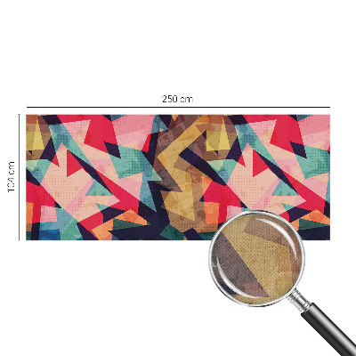 Removable wall mural wallpaper Colorful pattern