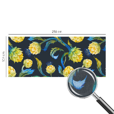 Peel and stick wall mural for kids' room Plant virtuoso