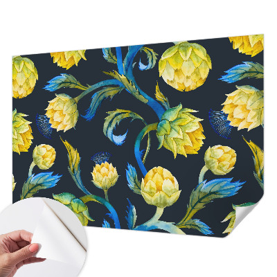 Peel and stick wall mural for kids' room Plant virtuoso