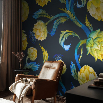 Peel and stick wall mural for kids' room Plant virtuoso