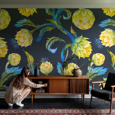 Peel and stick wall mural for kids' room Plant virtuoso