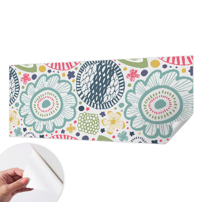 3D wall mural Floral patterns