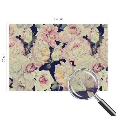 Baby room wall mural Flower bouquet