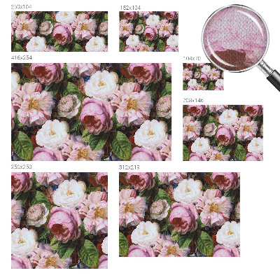 Children's wall mural Floral elegance