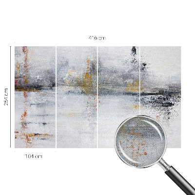 Self-adhesive wall mural Harmonious abstraction