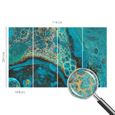 Stick-on wall mural Abstract structure