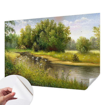 Removable wall mural Rural landscape
