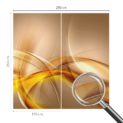 Peel and stick wall mural for bedroom Gentle lines
