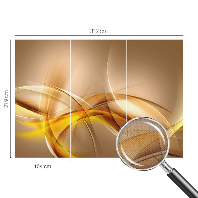 Peel and stick wall mural for bedroom Gentle lines