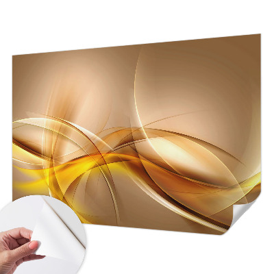Peel and stick wall mural for bedroom Gentle lines