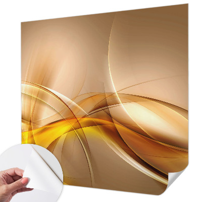 Peel and stick wall mural for bedroom Gentle lines