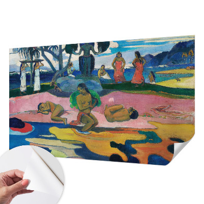 Baby room wall mural Tropical getaway