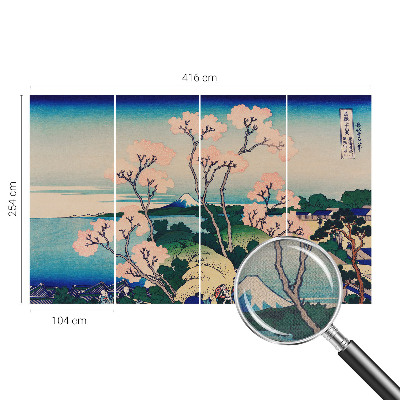 Children's wall mural Cherry blossoms