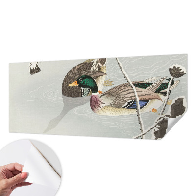 Nursery wall mural Calm ducks