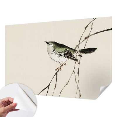 Self-adhesive wall mural Harmonious bird