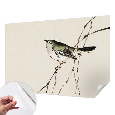 Self-adhesive wall mural Harmonious bird