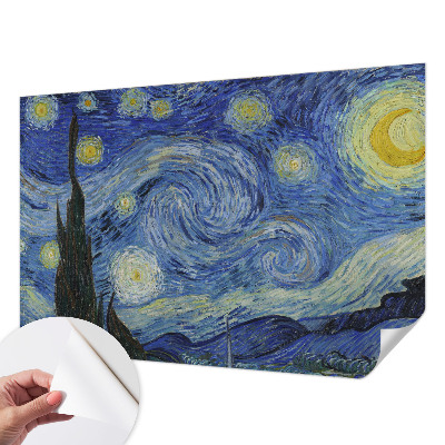Self-adhesive wall mural Night Vortex