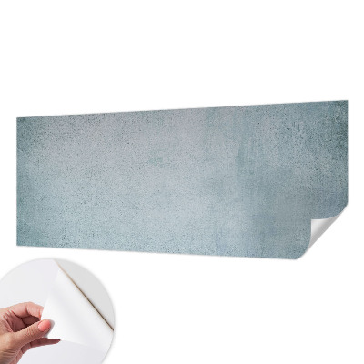 Peel and stick wall mural for bedroom in gray concrete finish