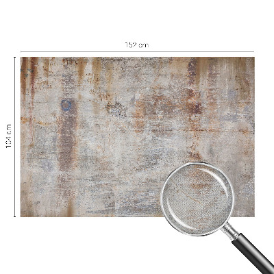 Peel and stick wall mural for kids' room Raw surface