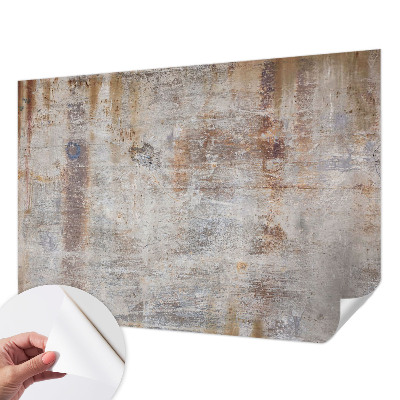 Peel and stick wall mural for kids' room Raw surface