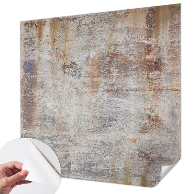 Peel and stick wall mural for kids' room Raw surface