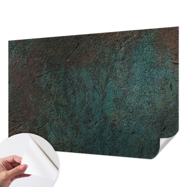 3D wall mural with a rustic surface texture