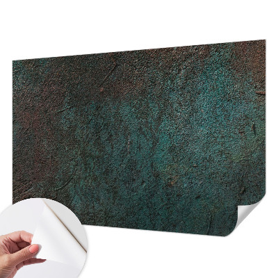 3D wall mural with a rustic surface texture