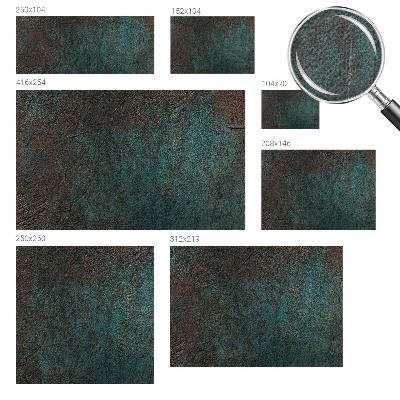 3D wall mural with a rustic surface texture