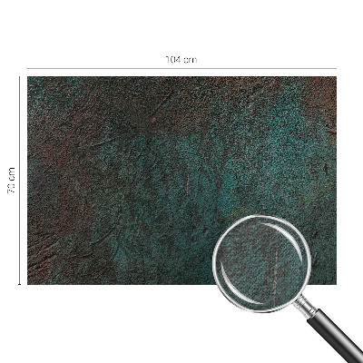 3D wall mural with a rustic surface texture