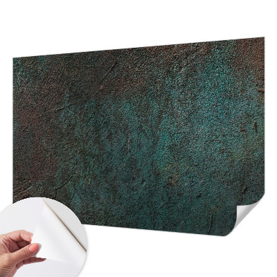 3D wall mural with a rustic surface texture