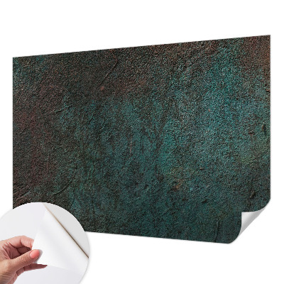 3D wall mural with a rustic surface texture